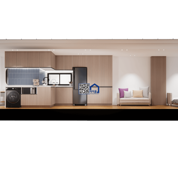 체류형 쉼터 내부 전면