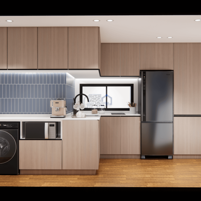 체류형 쉼터 부엌 전면